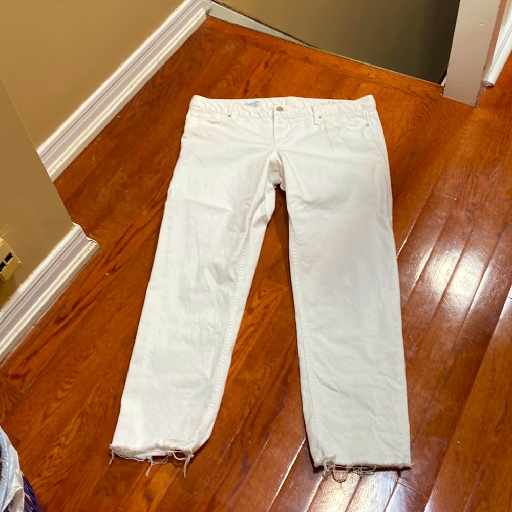 GAP white jeans
